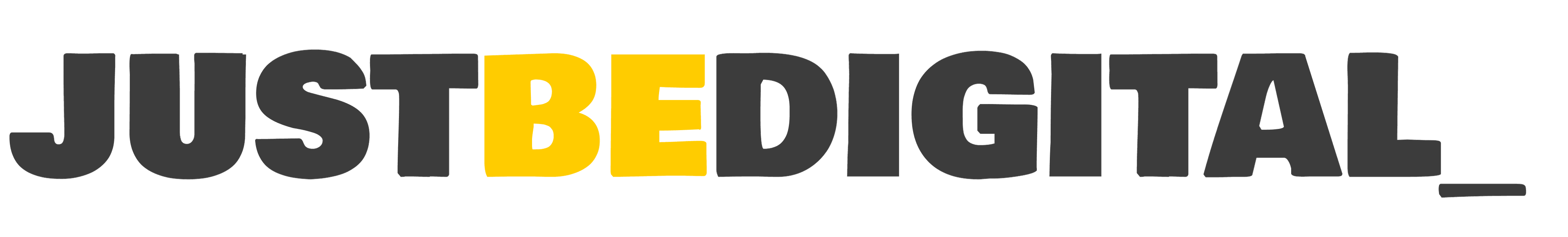 JustBeDigital – unser Logo von 2016–2020