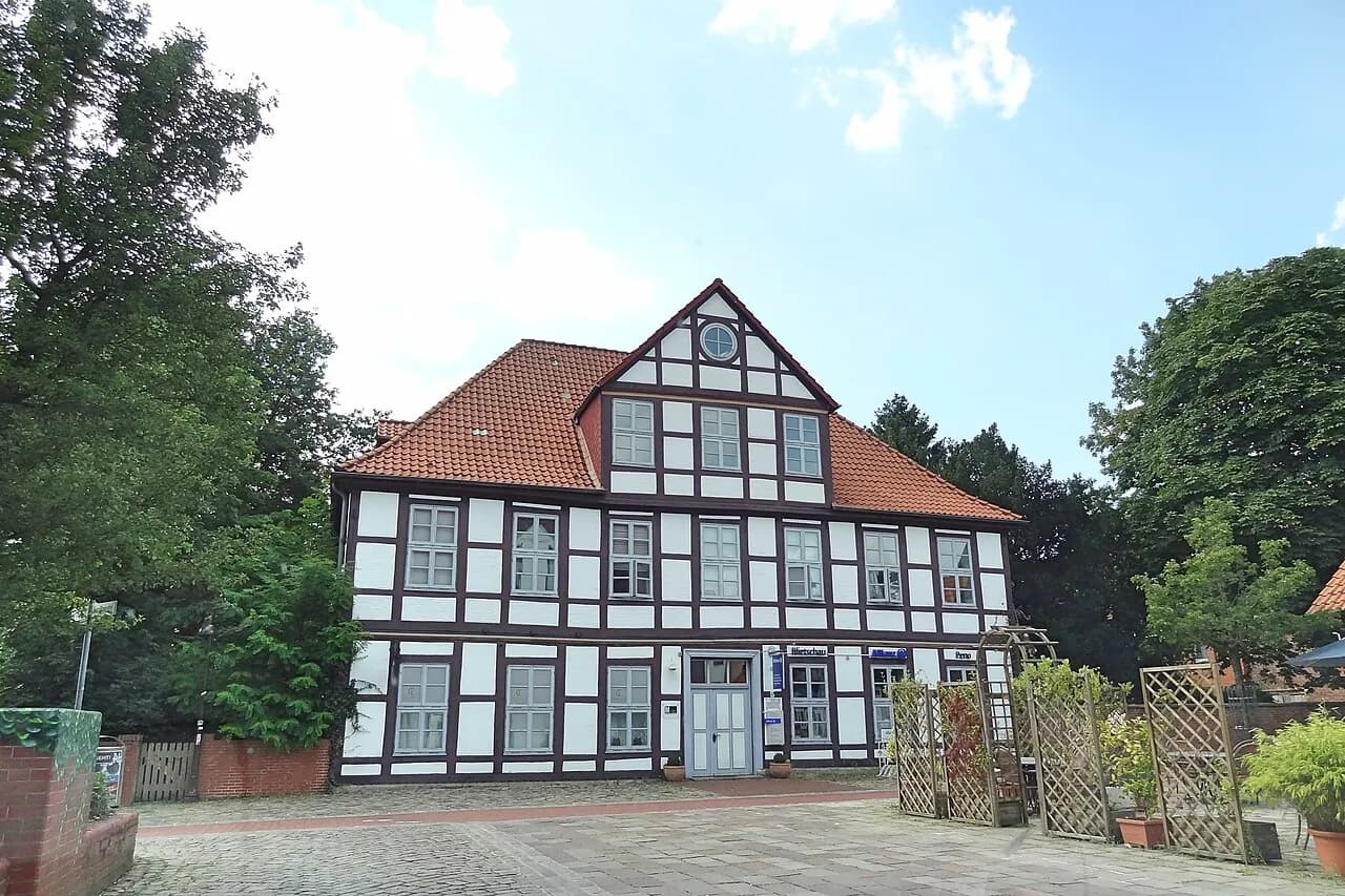 Fachwerkhaus in der Altstadt von Nienburg an der Weser